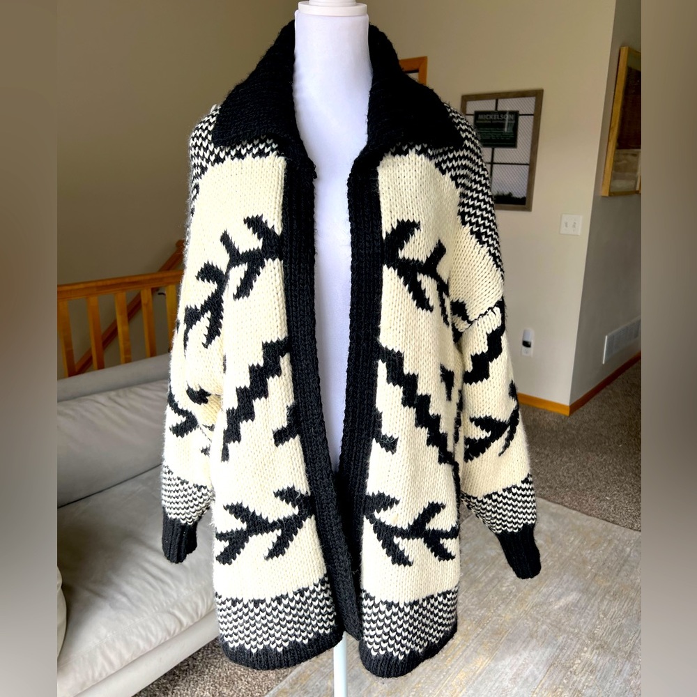 ZARA Cable Knit Cardigan